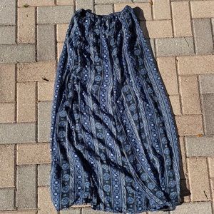 Hollister Sheer Maxi Skirt